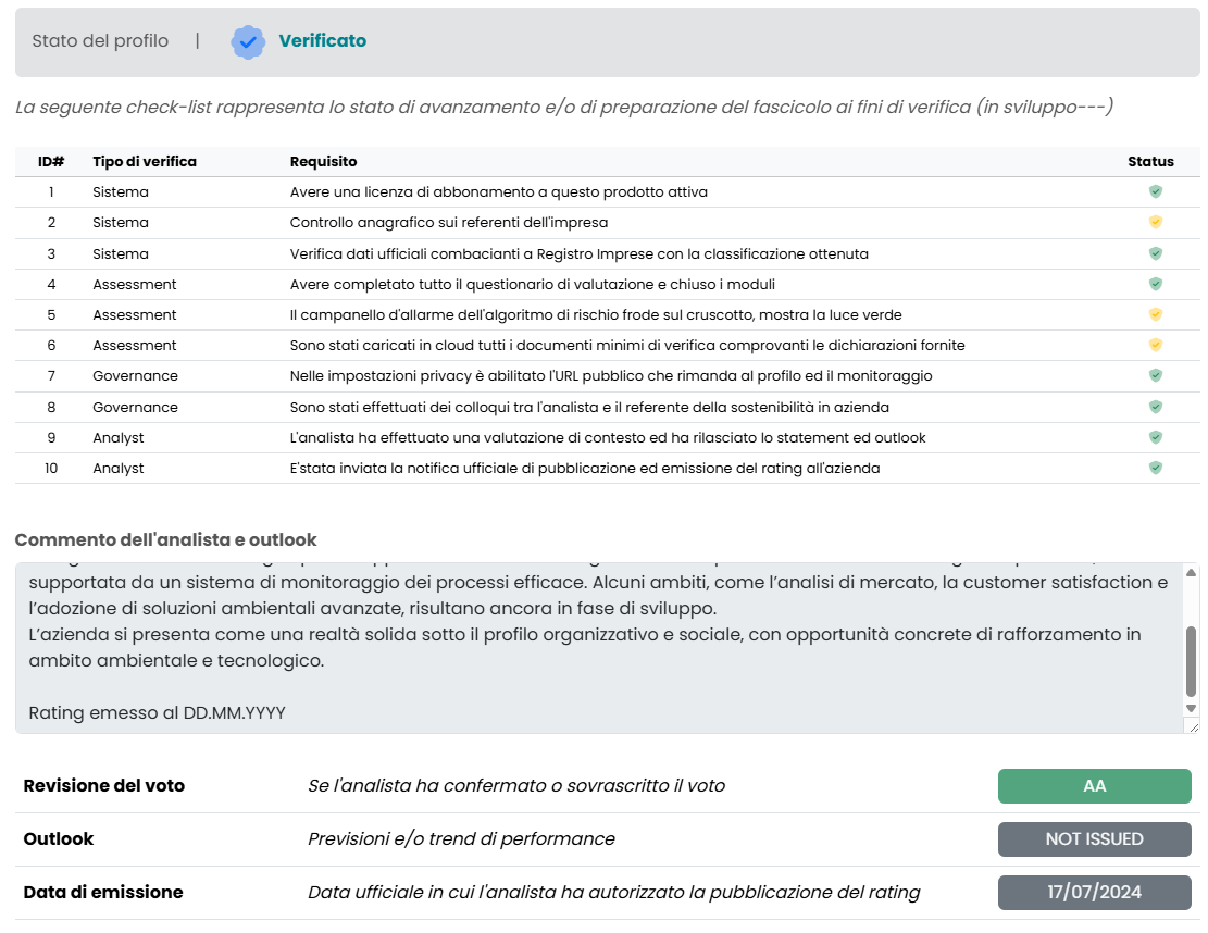 ESG Verify Ecomate - Step1