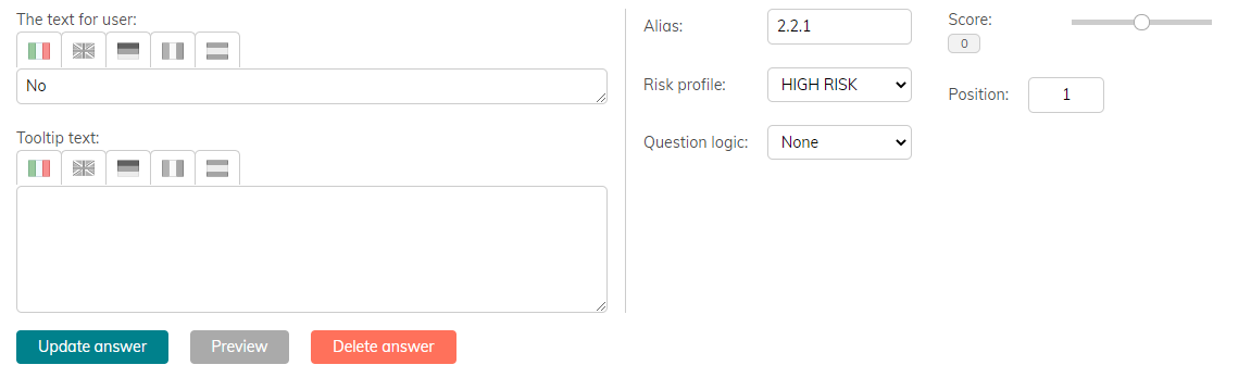 ESG Vertical - answers