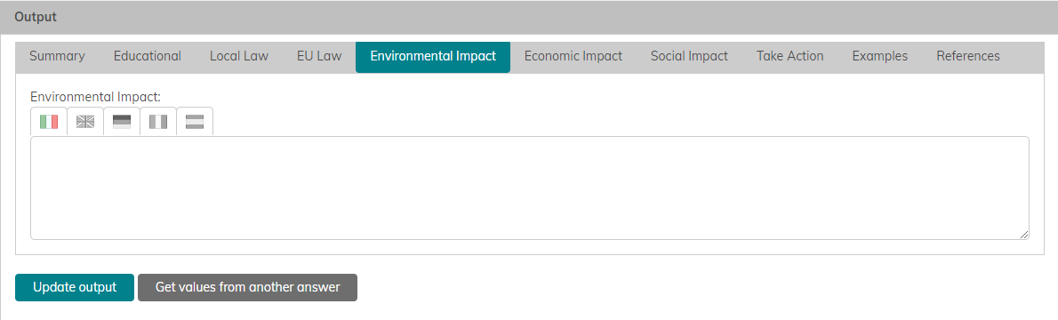 ESG Vertical - answers